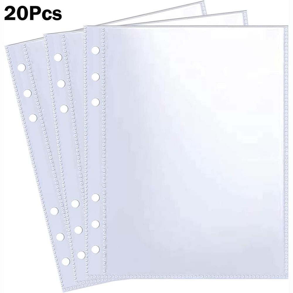 Multi-Pockets Photocard Sleeves A5 Size Inner Page Kpop Photocard  Binder Photo Album Page