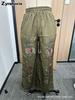 Fashion New Printed Wide Leg Pants with Belt Loop