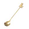 Cute Cat Shaped Stainless Steel Coffee Spoon Stirring Spoon Suitable for Dessert Snack Ice Cream Teaspoon Kitchen Tableware 2025