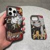 Pierrot The Freak Circus Funny Game Corrugated Stripe Phone Case For IPhone 17 16 15 14 13 12 11 Pro Max Plus Pro Shockproof