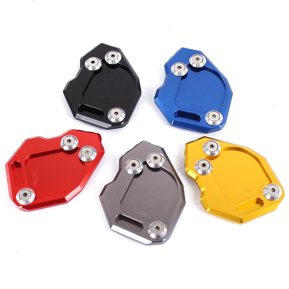 High Strength Kickstand Foot Side Stand Extension Pad Support Plate for BMW F800GS