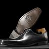 Fashion Men's Handmade Leather Oxford Shoes Formal British Style Wedding Party Footwear Comfortable Breathable Classic Men's Footgear