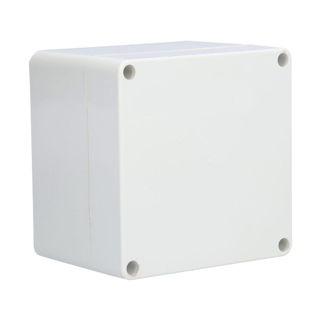 Junction Box ABS Antistatic Waterproof Dustproof Moistureproof Fire Resistance Anticorrosion Outdoor Electrical Box