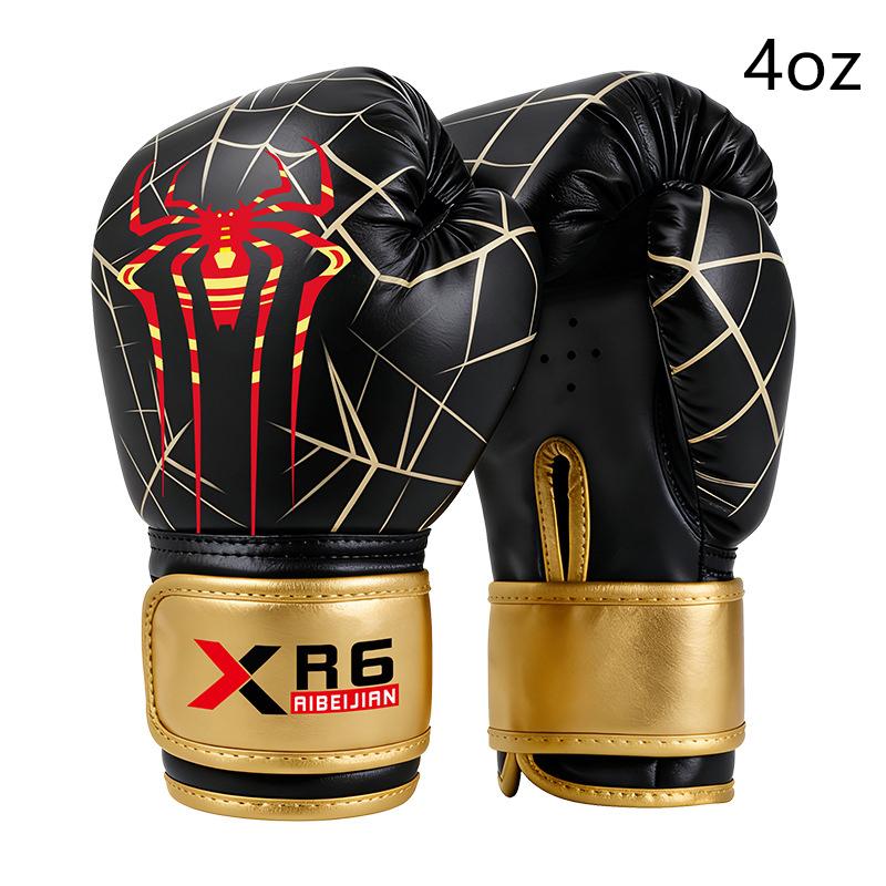 4/6 Unzen PU Atmungsaktiv Kinder Erwachsene Professionell Sanda Muay Thai Taekwondo Neutral Atmungsaktiv Boxhandschuhe