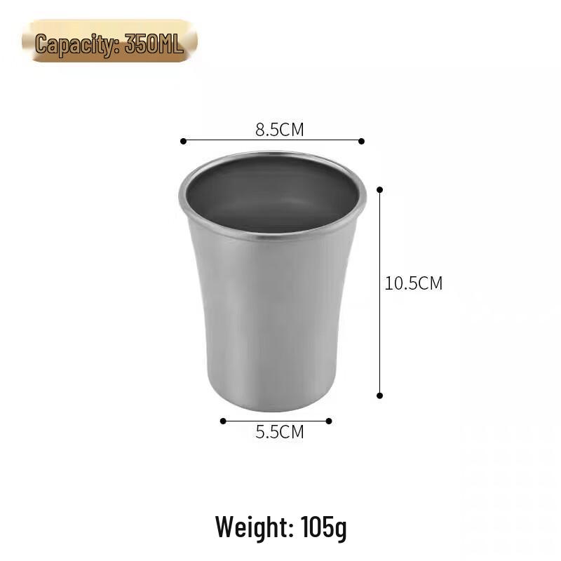 Korean Style 304 Stainless Steel Beverage Waist Cup