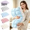 Juego de Almohadas de Tamaño Estándar Mellow Puff Almohada Nube Refrigerante, Malla Acolchada de Seda Hielo Rellenos de Almohada para Cama Soporte para Durmientes de Lado y Espalda,