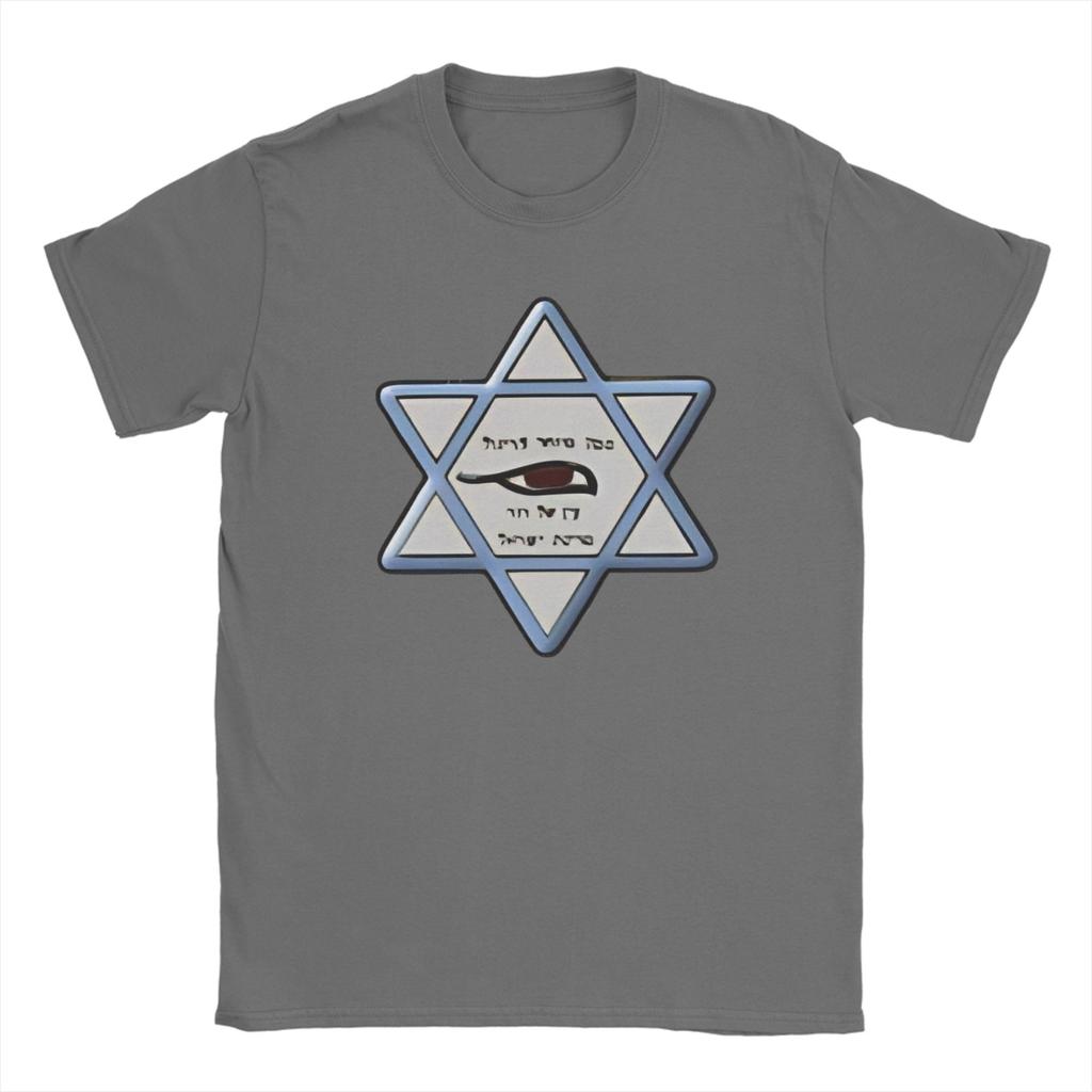 Unisexs Mossad Badge T Shirts  Cotton Clothes Novelty Short Sleeve Round Neck Tee Shirt Plus Size TShirt