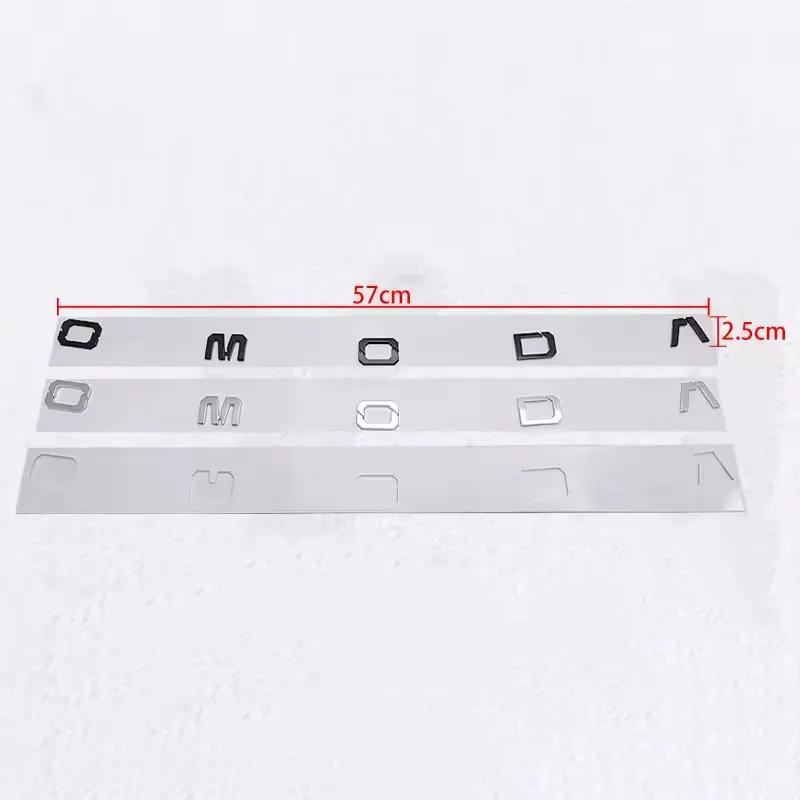 1pcs 3D ABS Car Trunk Stickers Styling for Chery Omoda C5 5 FX 2023 2024 2005-2025 Logo Emblem Lettering Accessories uyu1