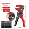 Multifunctional Automatic Wire Stripper Length Adjustable Flat Wire Cutter  Cable Cutting