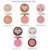 Floral Whisper Sweetheart Little Bear Silk Satin Embossed Blush with a Light and Clear Finish, Color 01 Almond Cookie, 03 Rose Chanson for Women