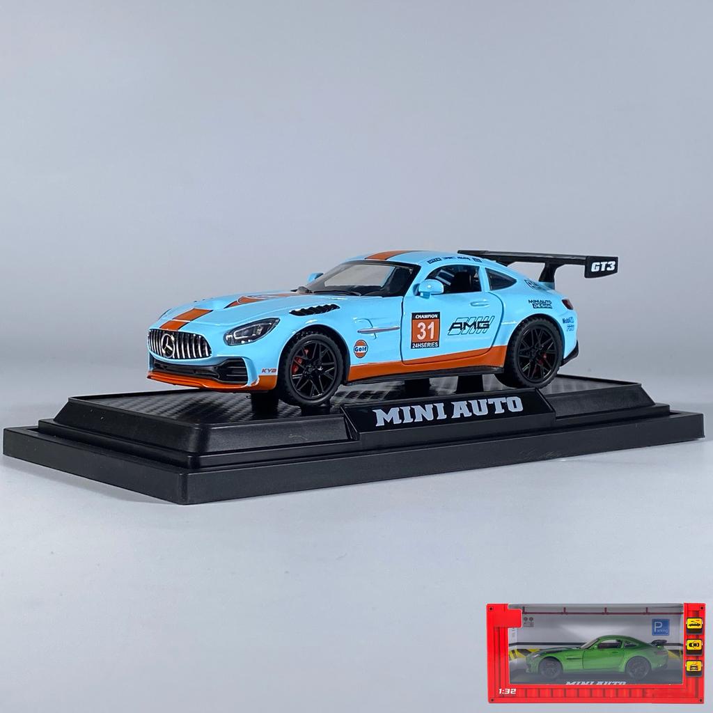 1:32 Benz AMG GT Super Sportovní Auto Slitina Tlakově Odlitý Model Auta Se Zvukem Světlem Zatáhni Zpět Dětské Hračkové Auto Dekorace Hobby Sběratelský