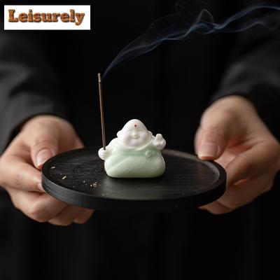 Kreativer Drachenbootfest Räucherstäbchenhalter Duftender Aromatherapieofen Zen Buddha Räuchergefäß Brennerhalter Raumschmuck