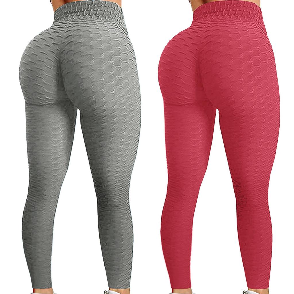 Women Fashion Print Yoga Pants Plus Size Casual High Waist Sport Pants