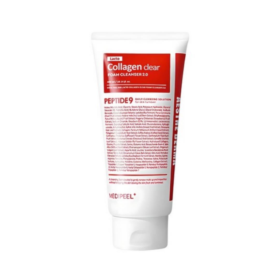 

MEDI-PEEL Red Lacto Collagen Прозрачная пенка для умывания 2.0 300 мл, 1 шт.