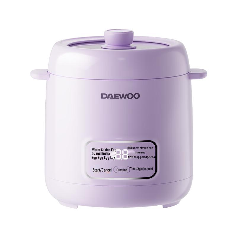 DAEWOO Smart Mini Egg Cooker & Steamer CN plug (adapter included) фиолетовый