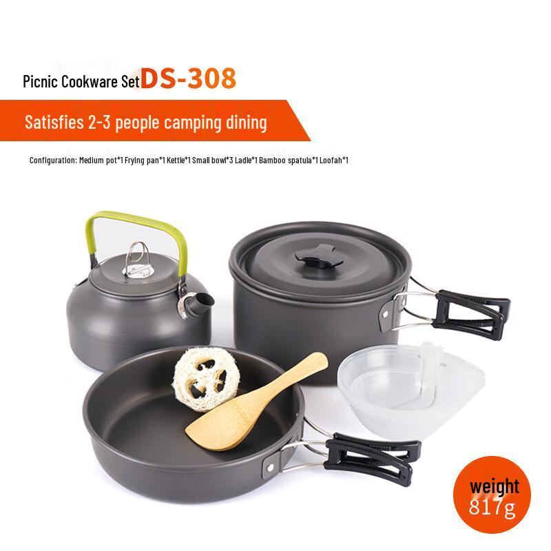 ZhiChu Outdoor Camping Cookware Set