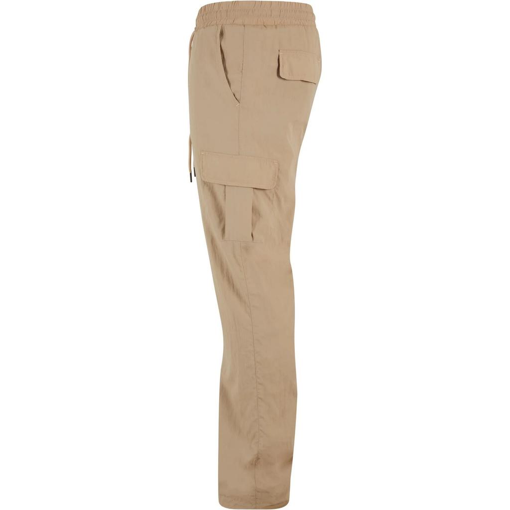 Urban Classics Mens Nylon Straight Leg Cargo Trousers