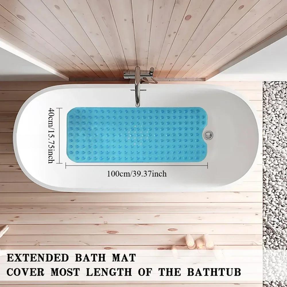 Mat Bathtub Bath Mat Large Bathtub Safety Shower Non-slip Bath Mats With Suction Cups Floor Mat