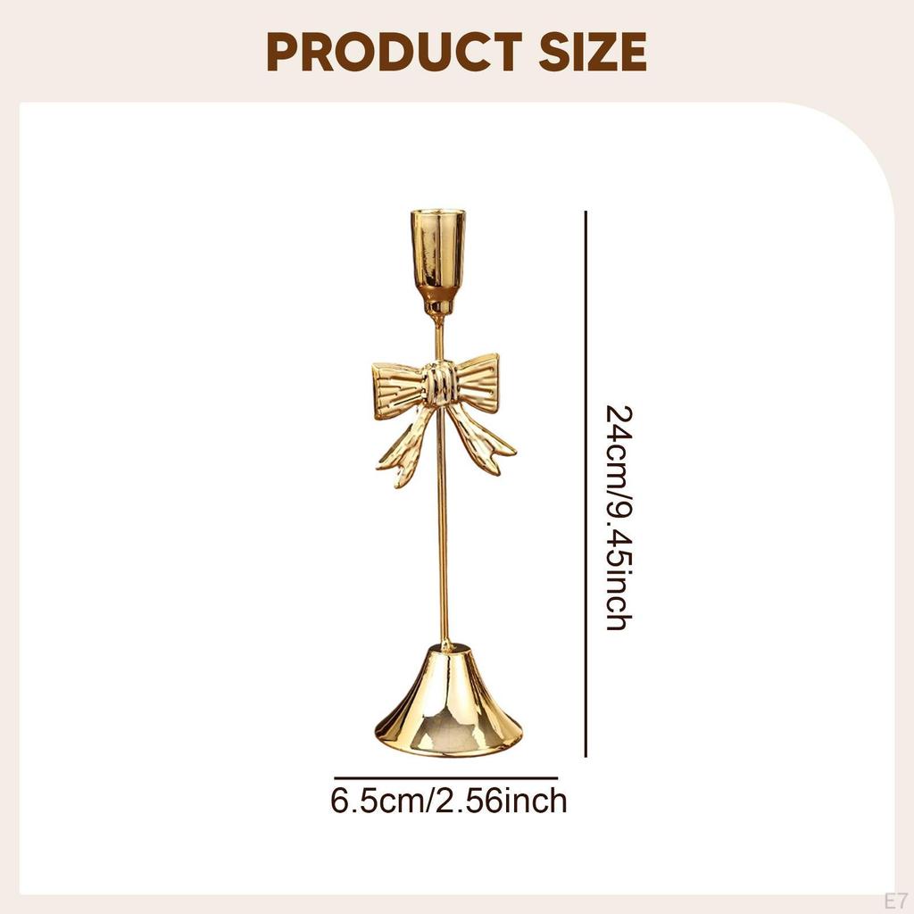 Dekorativer Metall-Kerzenhalter, Kerzenständer, Halter für Kamin, Tisch, Wohnzimmer, Party,