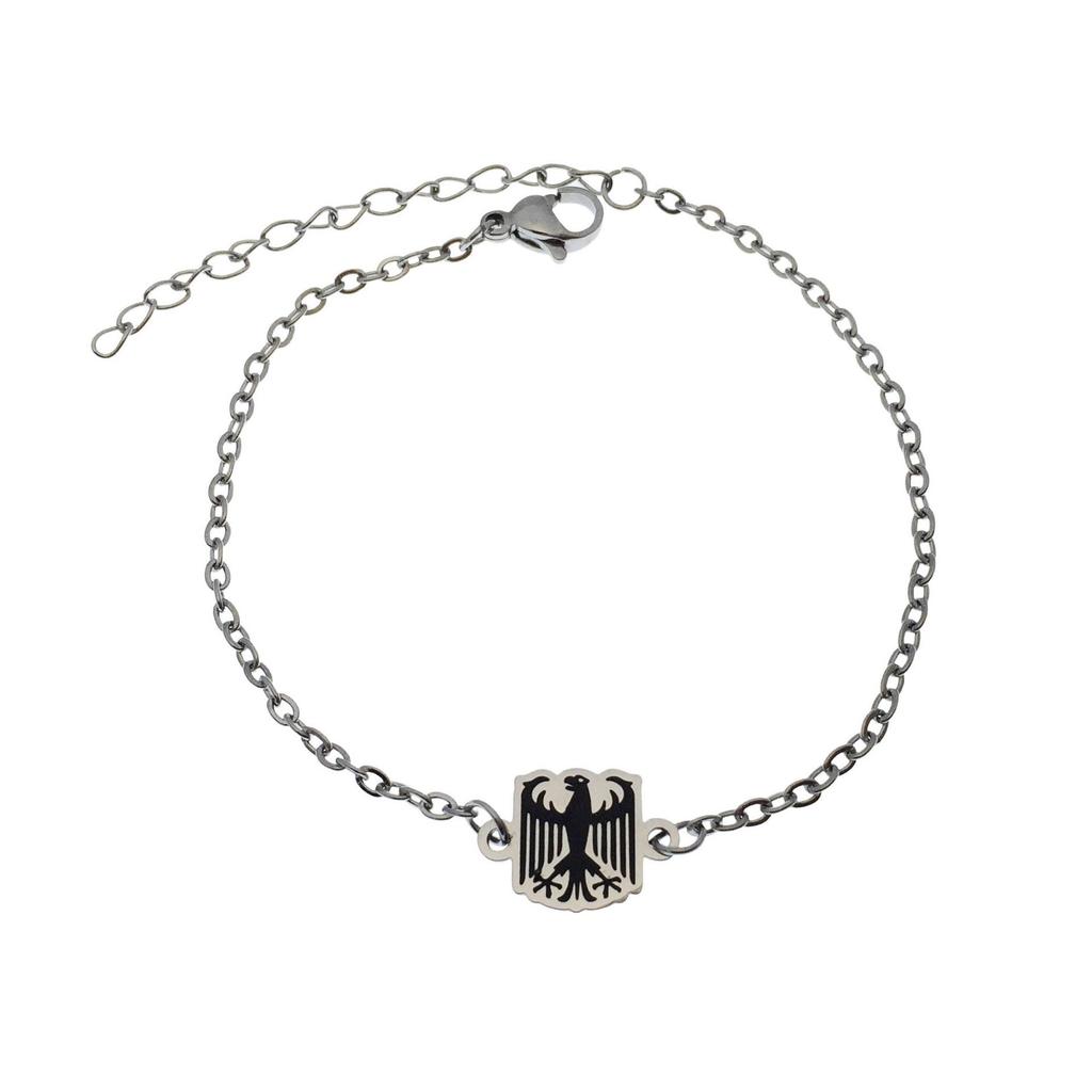 Stainless Steel German Eagle Necklace for Women - Simple and Stylish