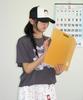 RONRON Betty Boop Ribbon Basic Fit T Shirt Charcoal