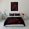 "Volcanic Lava Cracked Bedding" Bedding Duvet Cover Set Duvet Cover Pillowcases (1 * Duvet Cover 2 * Pillowcases, Without Duvet Insert)