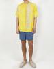 A MADE Weaving Mix Cable Oversized Knit (Butter Yellow)