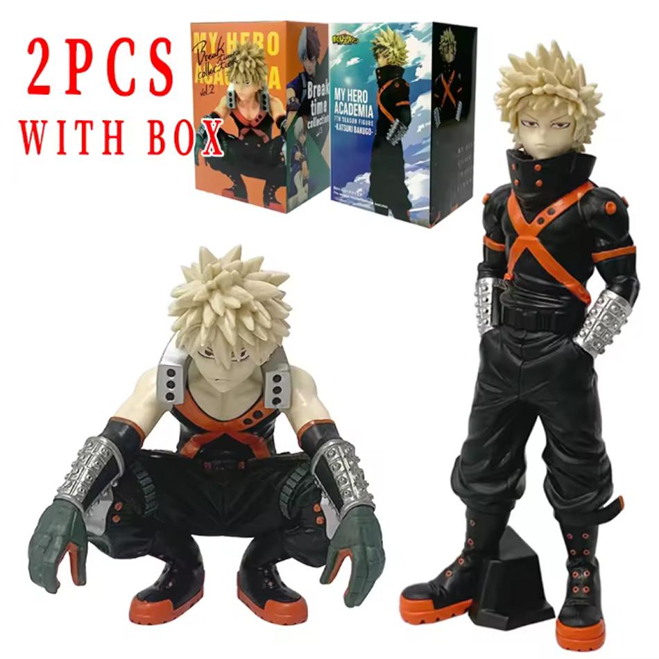Boku no Hero Academia Anime Figure Bakugo Katsuki Action Figure Midoriya Izuku/Todoroki So Figurine PVC Collection Toys