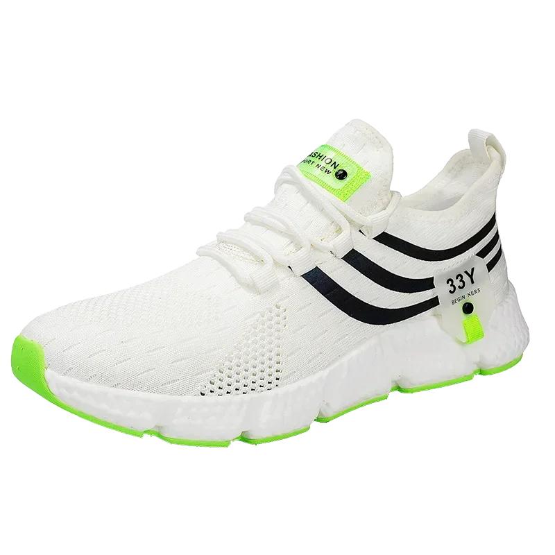 

Men Sports Summer Shoes Breathable Lightweight Men s New Mesh Running Soft Sole Shock absorbing Breathable Material for Hot Weather 36
