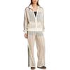 adidas Originals Logo Stand Collar Zip Long Sleeve Jacket Women Jackets Magic-White KC0749