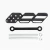 3 Colors Grille Badge Emblem For Toyota TRD Tacoma Tundra 4Runner Highlande Rav4 Strip Of Air Inlet Grille Auto Accessories