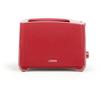 2-slice Toaster - LIVOO - DOD162RC - 750 W - Adjustable Thermostat : 7 Levels - Red