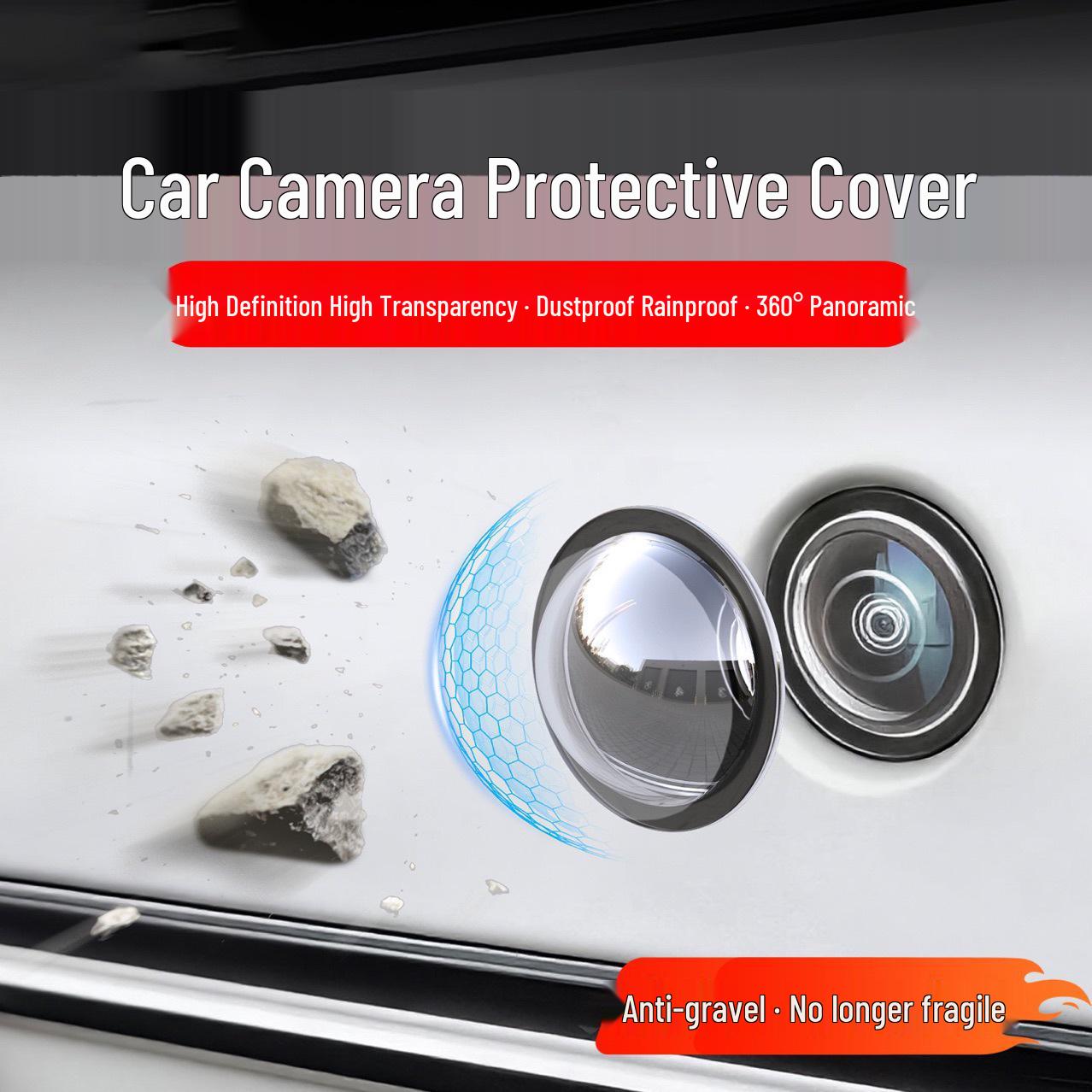 Universal 360° Camera Protector for Cars - Anti-Scratch, Anti-Sand
