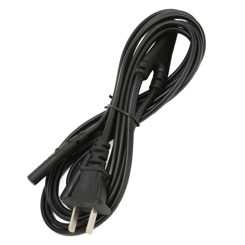 1 15P to Dual IEC320 C7 Cable 1 in 2 Out Waterproof Safe Y Power Cord for LCD Monitor Speaker   5.9ft