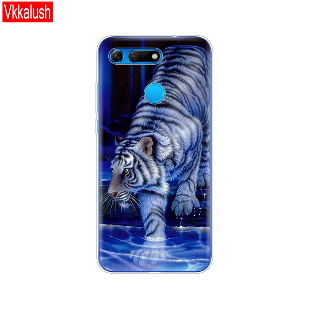 Silikonhülle für Huawei Honor View 20 V20 Hülle TPU Funda Weiche Silikonhülle für Honor V20 Capa Niedliches Tiermuster
