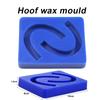 1Pcs Dental Full Denture Mold Wax Dam Strip Tray Mold Smooth and Burr-Free Silicone Soft Material Oral Care Consumables