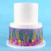 Little Rose & Leaves Mold Lace Fondant Silicone Mold Food-grade Material