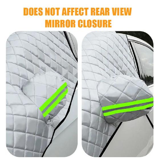 Car Covers Hail Protector Half Cover Protective Exterior Awning Sunshield Anti-hail Outdoor Waterproof Universal Windshield Dust