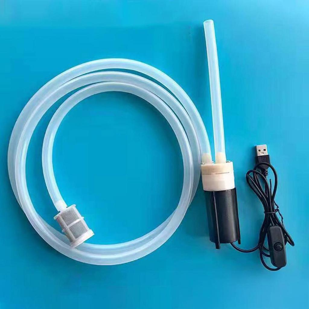 Electric Pump Mini Self Priming Dispenser USB Food Grade Portable Silicone Tube Bag Suitable for