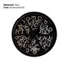 26Pcs Rhinestones Nails Studs Wear Resistant Remove Easily Manicure Accessories English Letters Nails