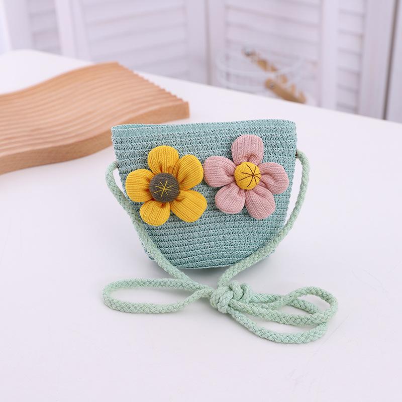 Hat female summer baby sun hat travel beach visor parent-child straw hat big brim children's basin hat sun protection