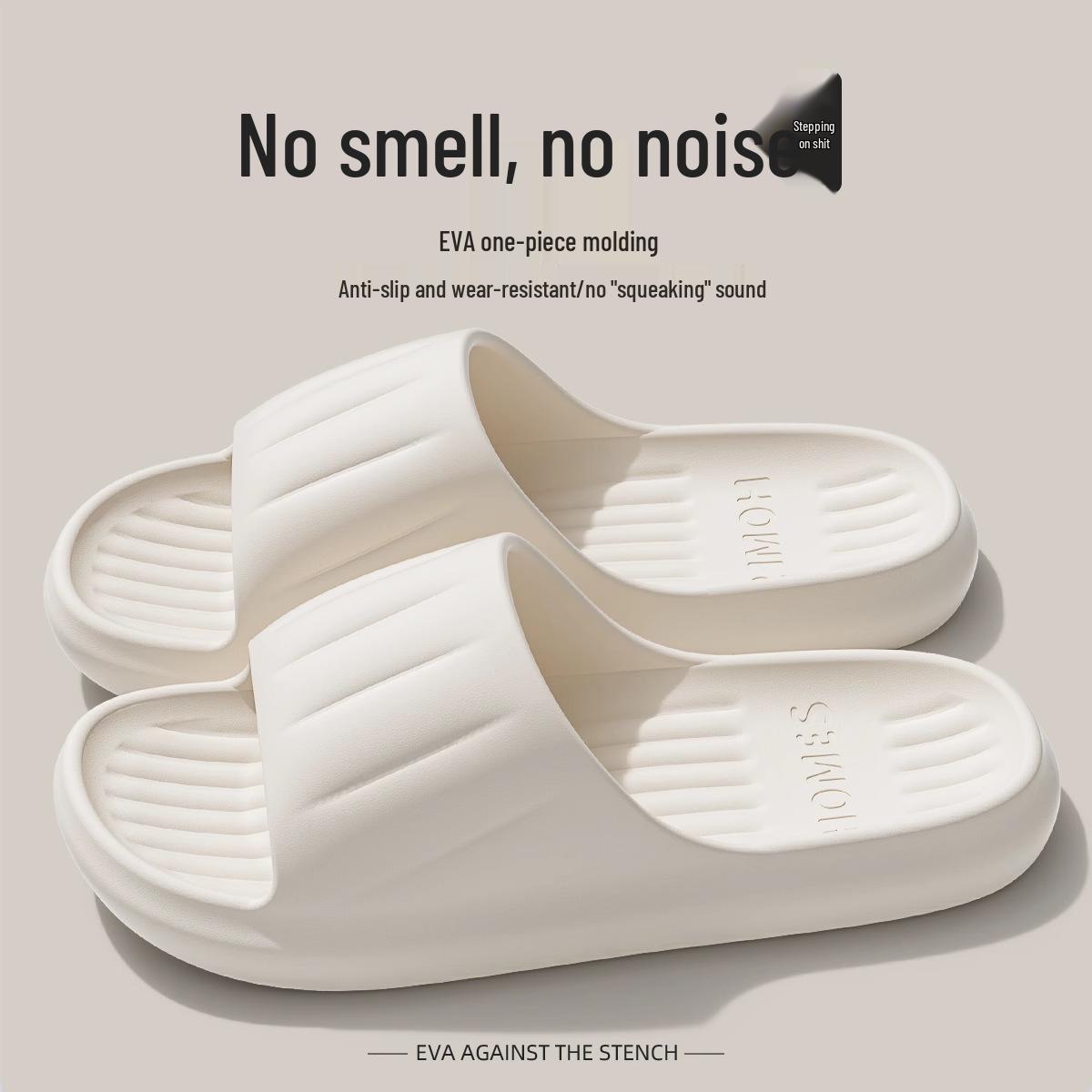 

Женские и мужские летние нескользящие шлепанцы - Толстая подошва, для ношения в помещении/на улице, Коллекция 2025 36-37