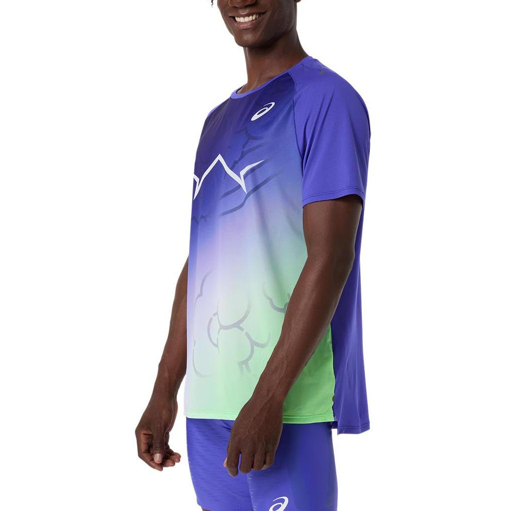 Asics Logo Short Sleeve Crew Neck T-Shirt Men Tops 2091A816-415