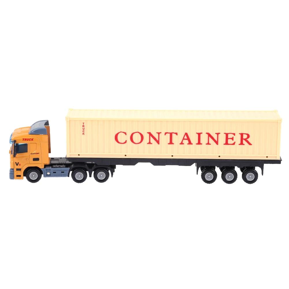 Mini Diecast Simulation Alloy Car Carrier Truck Model Boy Christmas Toys Miniature Vehicles Carrier Truck For Kids