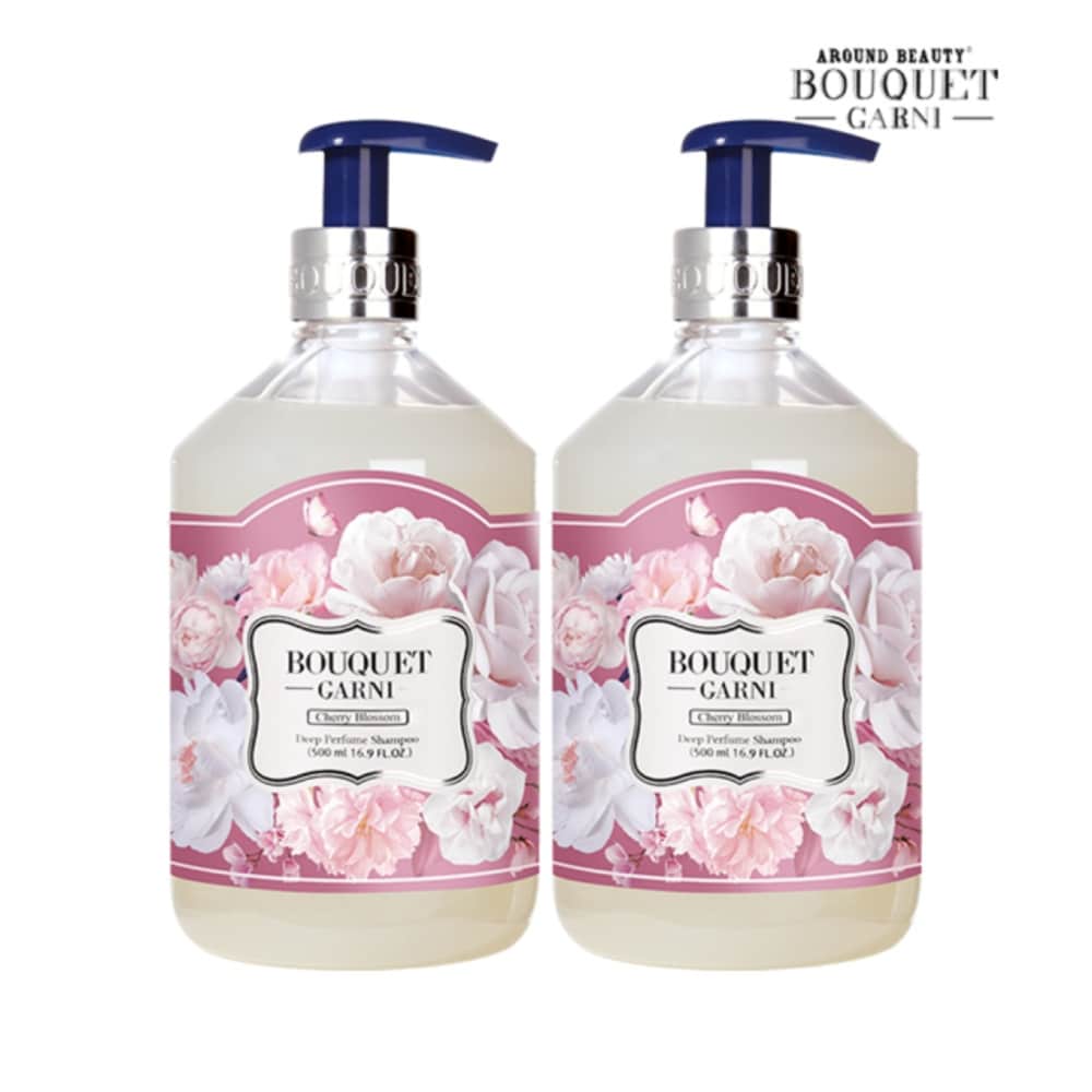 

Bouquet Garni Deep Perfume Shampoo с ароматом цветущей вишни 500 мл x2
