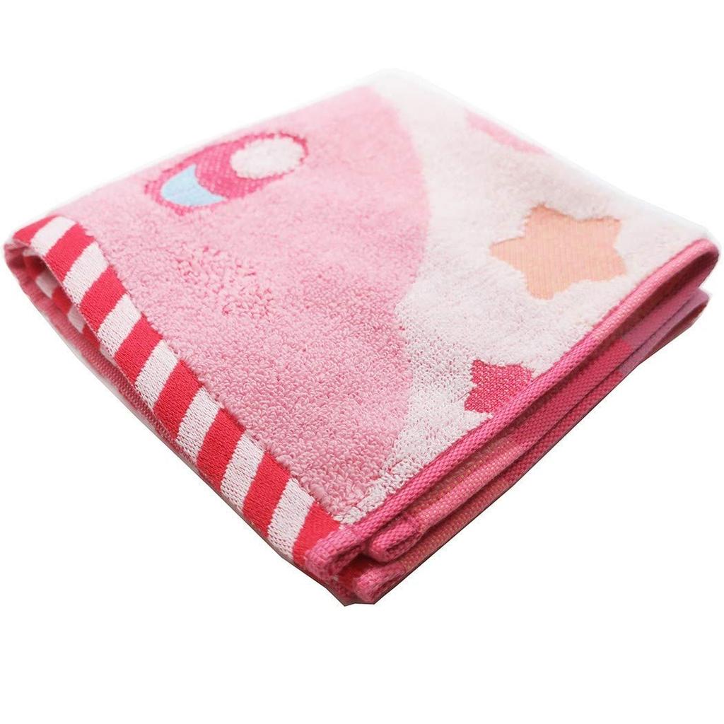 Marushin Hand Nintendo 34 x 36 Fluffy Available in Two 4585001100 Towel, Kirby, cm, Kirby, Cotton, Sizes,
