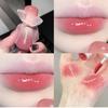 Daimanpu Clear Oxygen Mirror Lip Glaze: Watery Glass Jelly Lips in Milk Tea Shade Lip Gloss