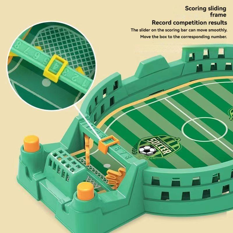 Football Table Mini Tabletop Interactive Game, Soccer Tabletops Competition Sports Games Desktop Catapult Toys for Family Game