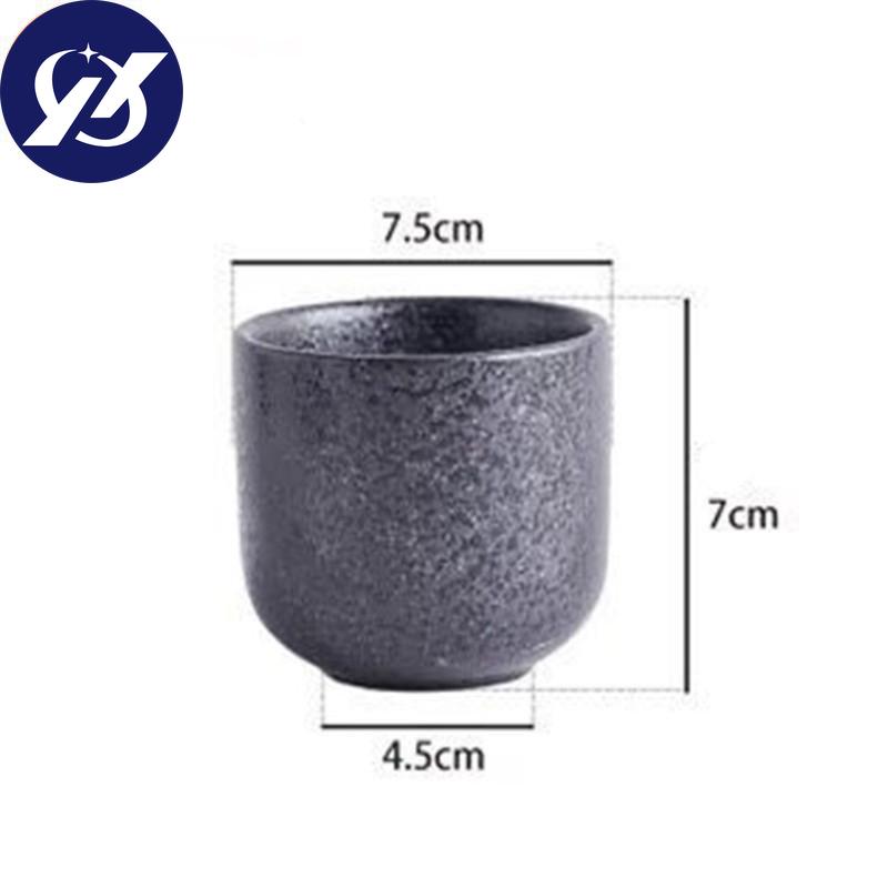 Ceramic Small Tea Cup Porcelain Hotel Restaurant Coffee Cup Simple Office Water Cup Drinkware