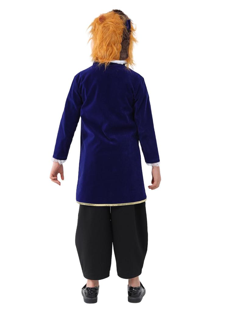 Kostium Cosplay Postaci z Bajki dla Dzieci: Piękna i Bestia